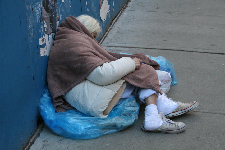 Homeless Woman